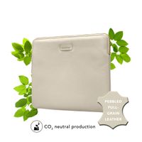 dbramante1928 ﻿Paris Sleeve - Pochette ordinateur 13 pouces - Cuir véritable - Apple MacBook Pro 13 pouces / Air 13 pouces - Sand Dune