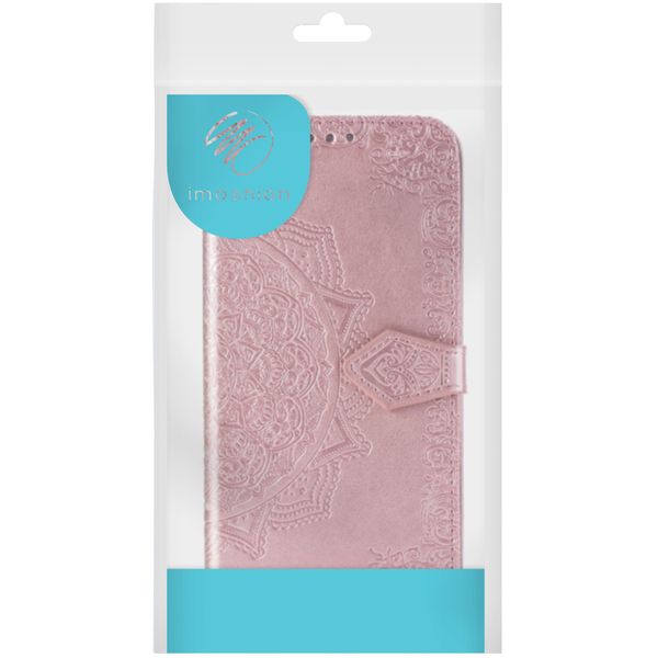 imoshion Etui de télephone Mandala Samsung Galaxy A32 (4G) - Rose Doré