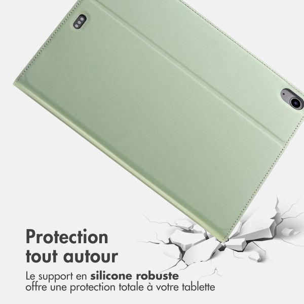 Accezz Coque tablette Classic Apple iPad Air 11 pouces (2025) M3 / (2024) M2 / Air 5 (2022) / Air 4 (2020) - Vert