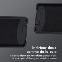 imoshion Coque arrière Color avec cordon amovible et MagSafe Samsung Galaxy S25 Ultra - Noir