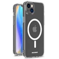 Accezz Coque Clear avec MagSafe Apple iPhone 14 Plus - Transparent