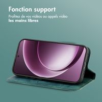 imoshion Étui de téléphone portefeuille Slim OnePlus 15R - Vert