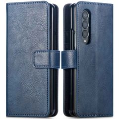 imoshion Étui de télephone portefeuille Samsung Galaxy Z Fold 4 - Bleu foncé
