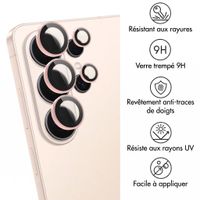 imoshion Lot de 2 protections d'objectif de caméra Samsung Galaxy S26 Ultra - Pink Gold