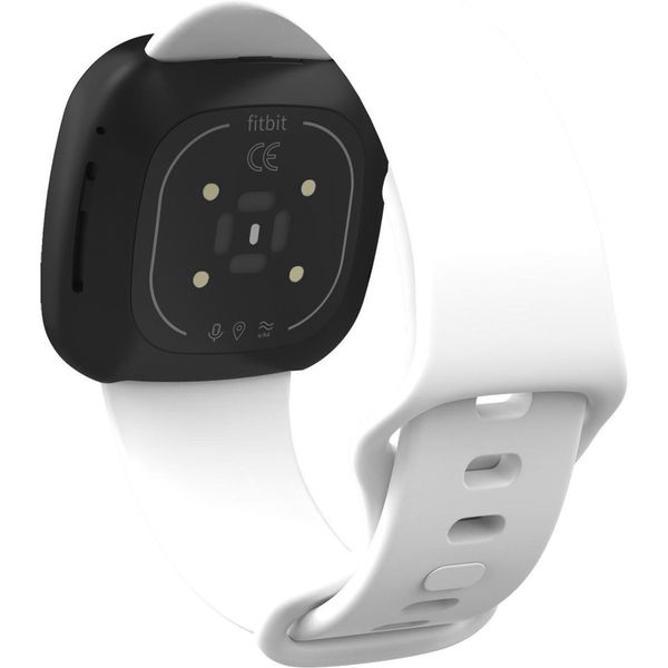 imoshion Bracelet silicone Fitbit Versa 4/ 3 / Sense (2) - Blanc