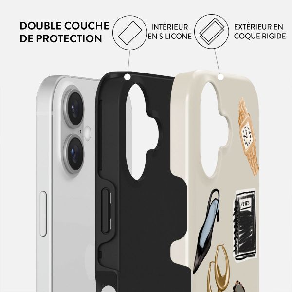 Burga Coque Tough MagSafe Apple iPhone 16 - Boss Babe