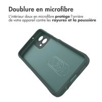 imoshion Coque arrière EasyGrip Motorola Moto G34 - Vert foncé