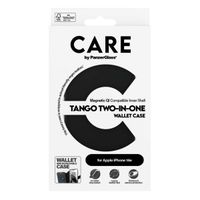 CARE by PanzerGlass Étui de télephone portefeuille Tango 2 en 1 avec MagSafe Apple iPhone 16e - Black