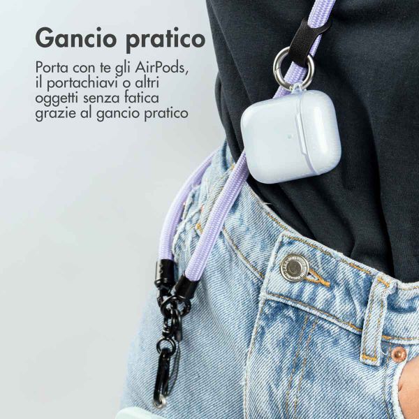 imoshion ﻿Cordon de téléphone universel taille unique - 10 mm d'épaisseur - Lilac