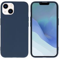 imoshion Coque Couleur Apple iPhone 14 - Bleu foncé