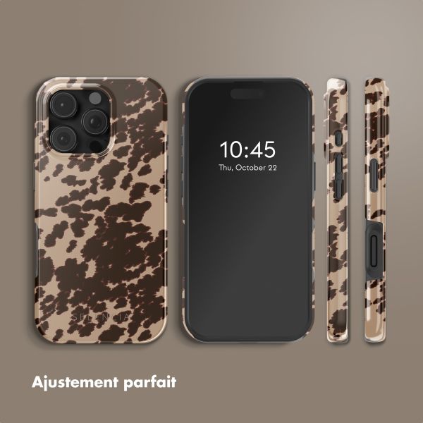 Selencia Coque arrière Vivid avec MagSafe Apple iPhone 16 Pro - Country Moo'd