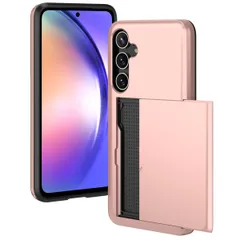 imoshion Coque arrière avec porte-cartes Samsung Galaxy A55 - Rose Dorée