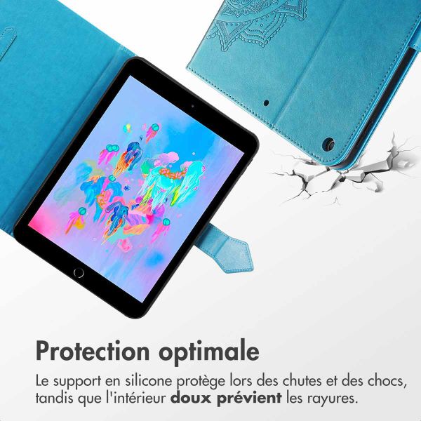 imoshion Coque tablette Apple iPad 6 (2018) 9.7 pouces / iPad 5 (2017) 9.7 pouces / Air 2 (2014)/Air 1 (2013) - Turquoise