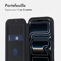 imoshion Bookcase transparente avec MagSafe Apple iPhone 17 Pro - Noir