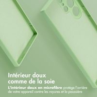 imoshion Coque Couleur avec MagSafe Samsung Galaxy S24 Ultra - Vert