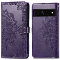 imoshion Etui de téléphone portefeuille Mandala Google Pixel 7 Pro - Violet