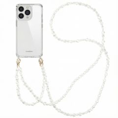 imoshion Coque avec dragonne + bracelet Apple iPhone 13 Pro - Perles Cœurs