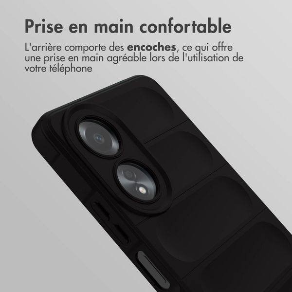 imoshion EasyGrip Backcover Oppo A58 - Noir