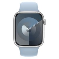 Apple Bracelet Sport Apple Watch Series 1 t/m 9 / SE (38/40/41 mm) | Series 10 / 11 (42 mm) - Taille S/M - Light Blue