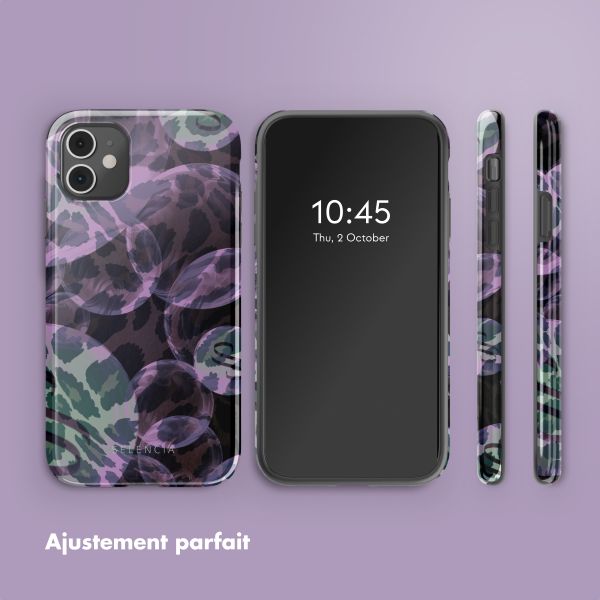 Selencia Coque arrière Vivid Apple iPhone 11 - Leo Bubble Green