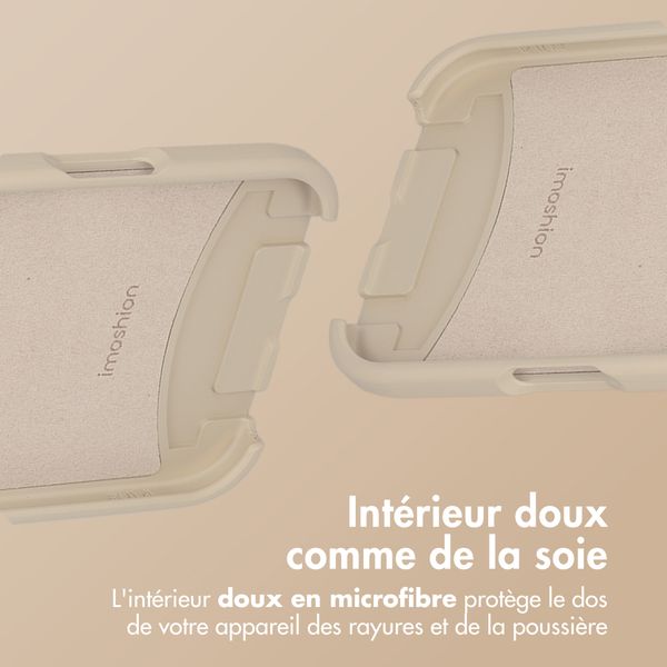imoshion Coque arrière Color avec cordon amovible et MagSafe Apple iPhone 17 Pro Max - Nude