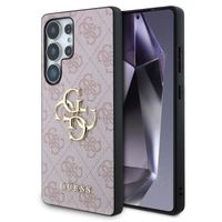 Guess Coque 4G Metal Logo Backcover Samsung Galaxy S25 Ultra - Rose
