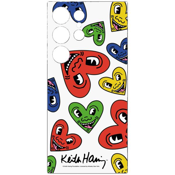 Samsung Carte Heart Keith Haring originale Galaxy S24 Ultra - Red