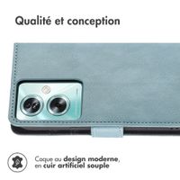 imoshion Étui de télephone portefeuille OnePlus Nord N30 SE - Bleu clair