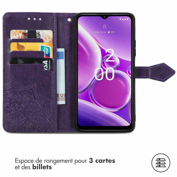imoshion Etui de télephone Mandala Nokia G42 - Violet