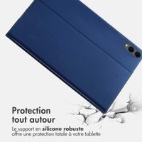 Accezz Coque tablette Classic Samsung Galaxy Tab S11 Ultra - Bleu foncé