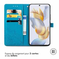 imoshion Etui de télephone Mandala Honor 90 - Turquoise
