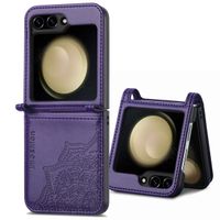 imoshion Mandala Bookcase Samsung Galaxy Z Flip 7 FE - Violet
