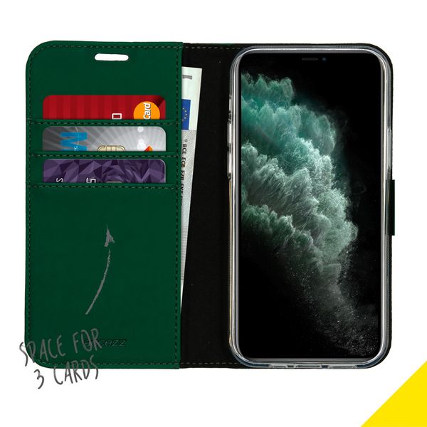 Accezz Étui de télephone Wallet Apple iPhone 12 (Pro) - Vert