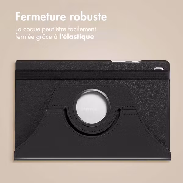 imoshion Coque tablette rotatif à 360° Samsung Galaxy Tab A11 - Noir