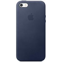 Apple Coque Leather iPhone SE / 5 / 5s - Blue