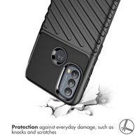 imoshion Coque Arrière Thunder Motorola Moto E20 / E30 / E40 - Noir