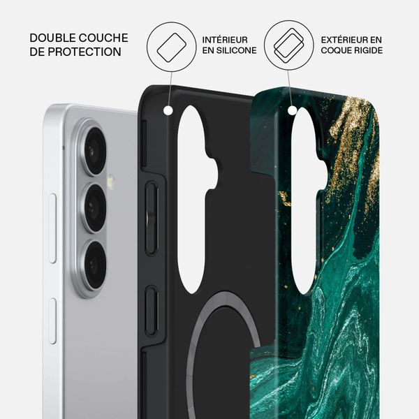 Burga Coque Tough MagSafe Samsung Galaxy S26 - Emerald Pool
