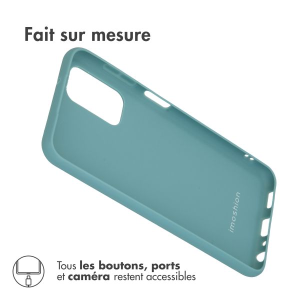 imoshion Coque Couleur Samsung Galaxy A13 (4G) - Vert foncé