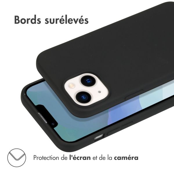 imoshion Coque Couleur iPhone 14 - Noir