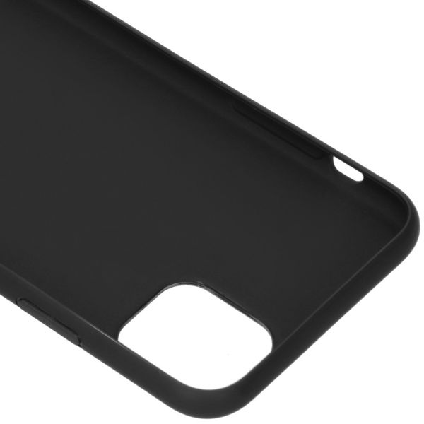 Concevez votre propre coque en gel iPhone 11 Pro Max - Noir