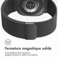 imoshion Bracelet magnétique milanais Samsung Galaxy Watch Ultra (2024/2025) - Noir