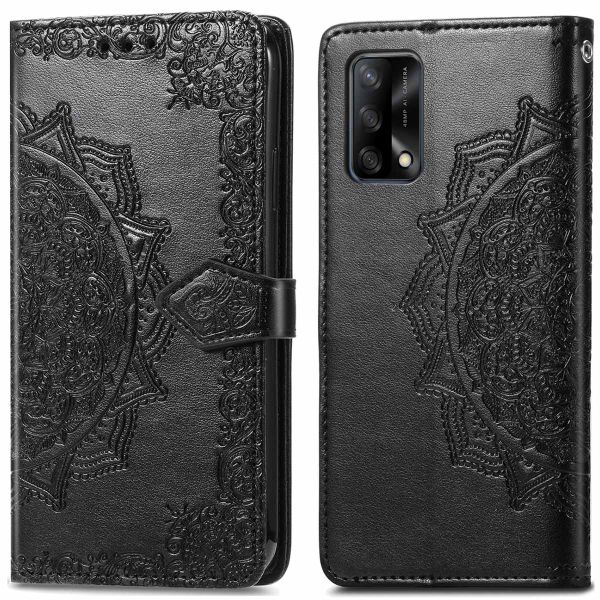 imoshion Etui de téléphone Mandala Oppo A74 (4G) - Noir