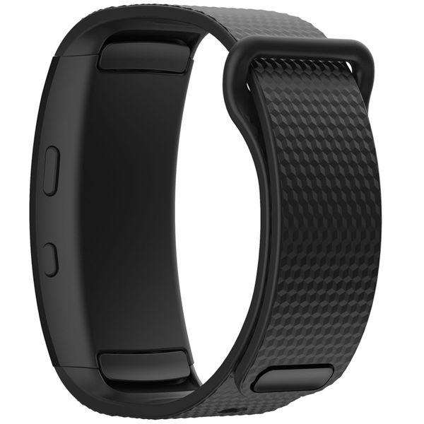 imoshion Bracelet silicone le Samsung Gear Fit 2 / 2 Pro - Noir