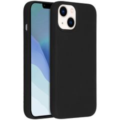 Accezz Coque Liquid Silicone iPhone 14 - Noir