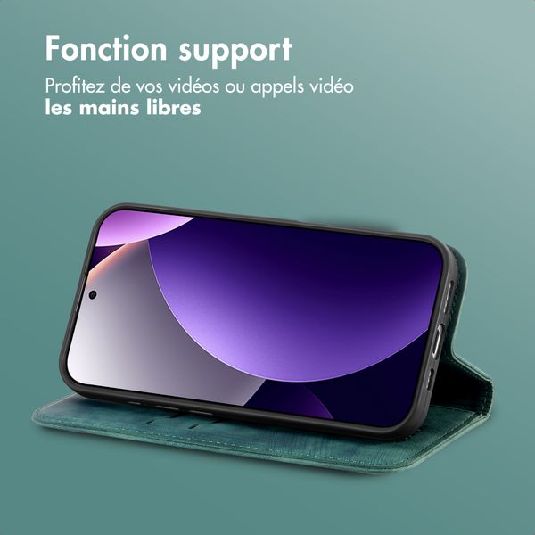 imoshion Étui de téléphone portefeuille Slim Xiaomi Redmi Note 15 Pro (5G) - Vert
