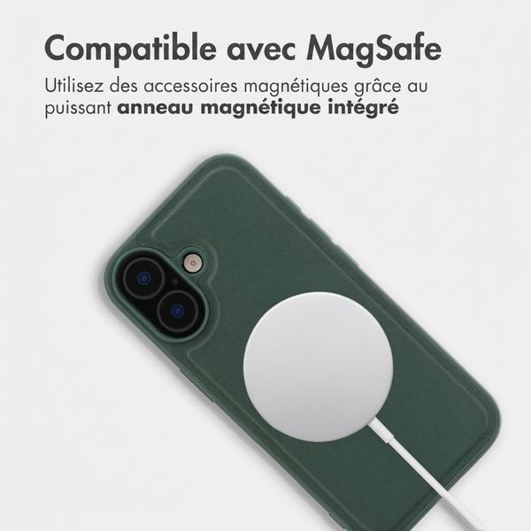 Accezz Coque arrière Edge avec MagSafe Apple iPhone 17 - Vert