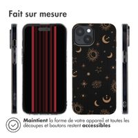 imoshion Coque Design Apple iPhone 15 - Sky Black Transparent