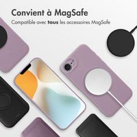 imoshion Coque Couleur avec MagSafe Apple iPhone 16e - Violet