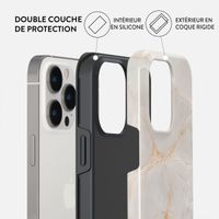 Burga Coque arrière Tough iPhone 14 Pro - Vanilla Sand