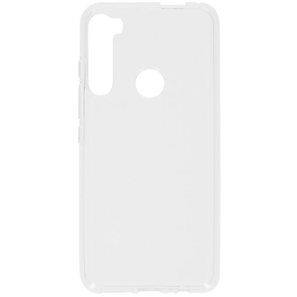 Coque silicone Motorola One Fusion Plus - Transparent